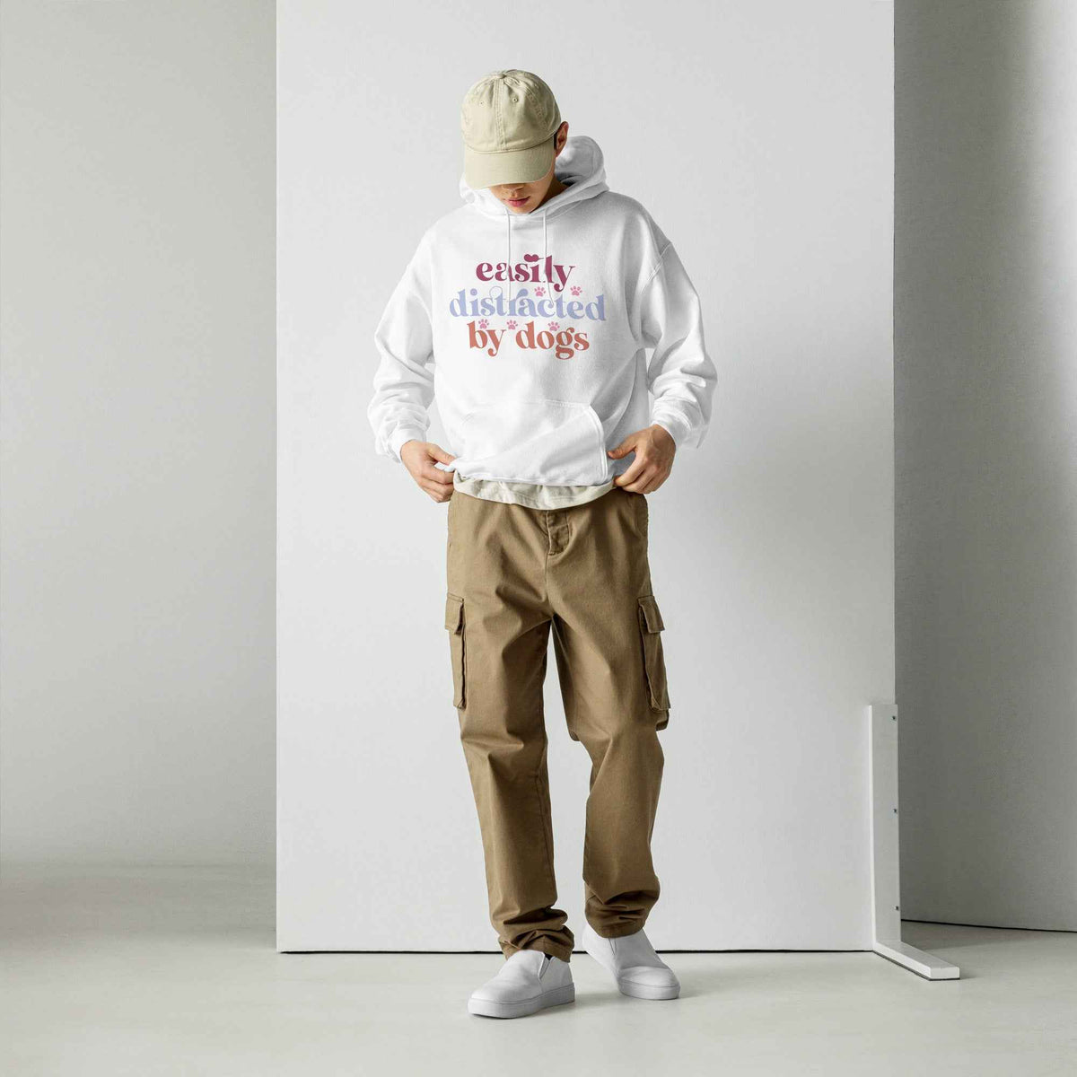 Easily Distracted by Dogs Hoodie
