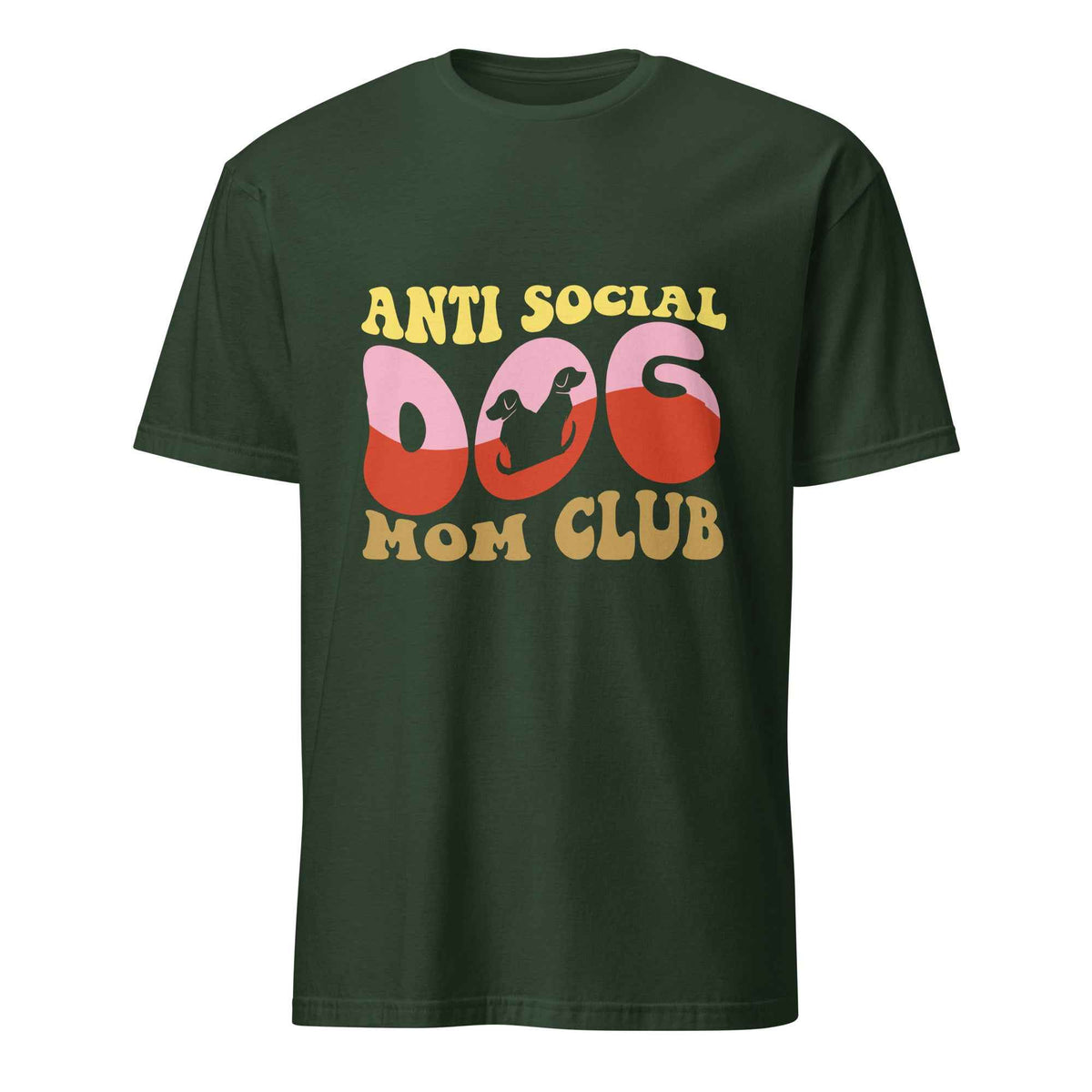 Anti Social Dog Mom Club Tee