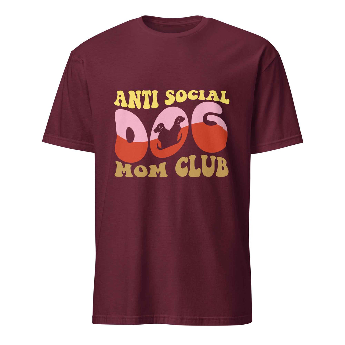 Anti Social Dog Mom Club Tee