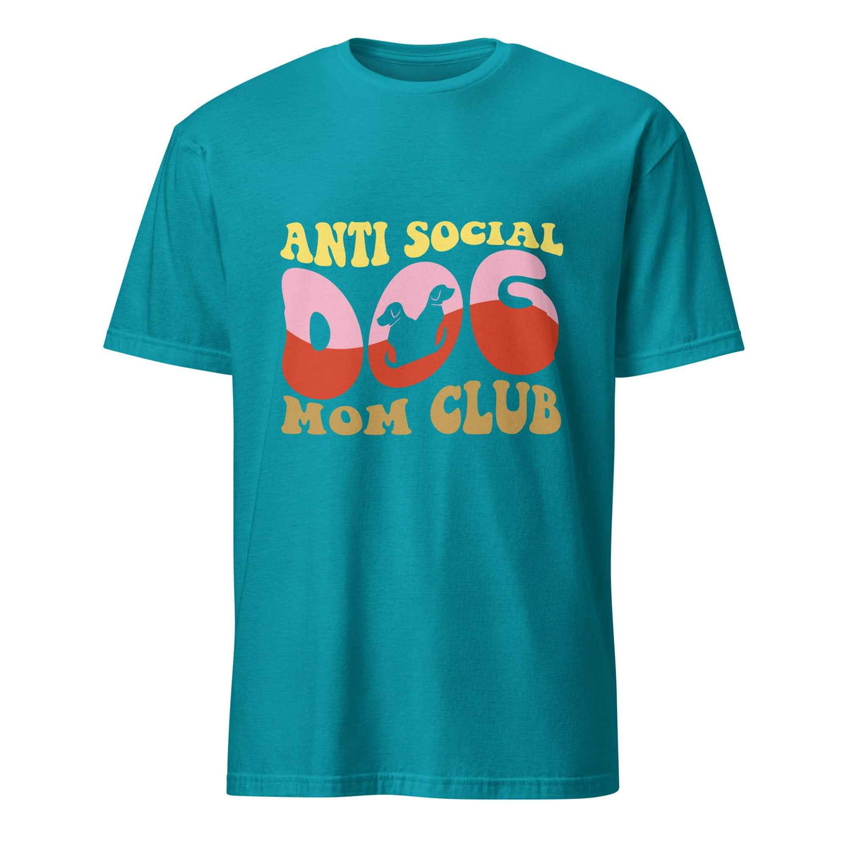 Anti Social Dog Mom Club Tee