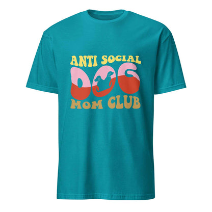 Anti Social Dog Mom Club Tee