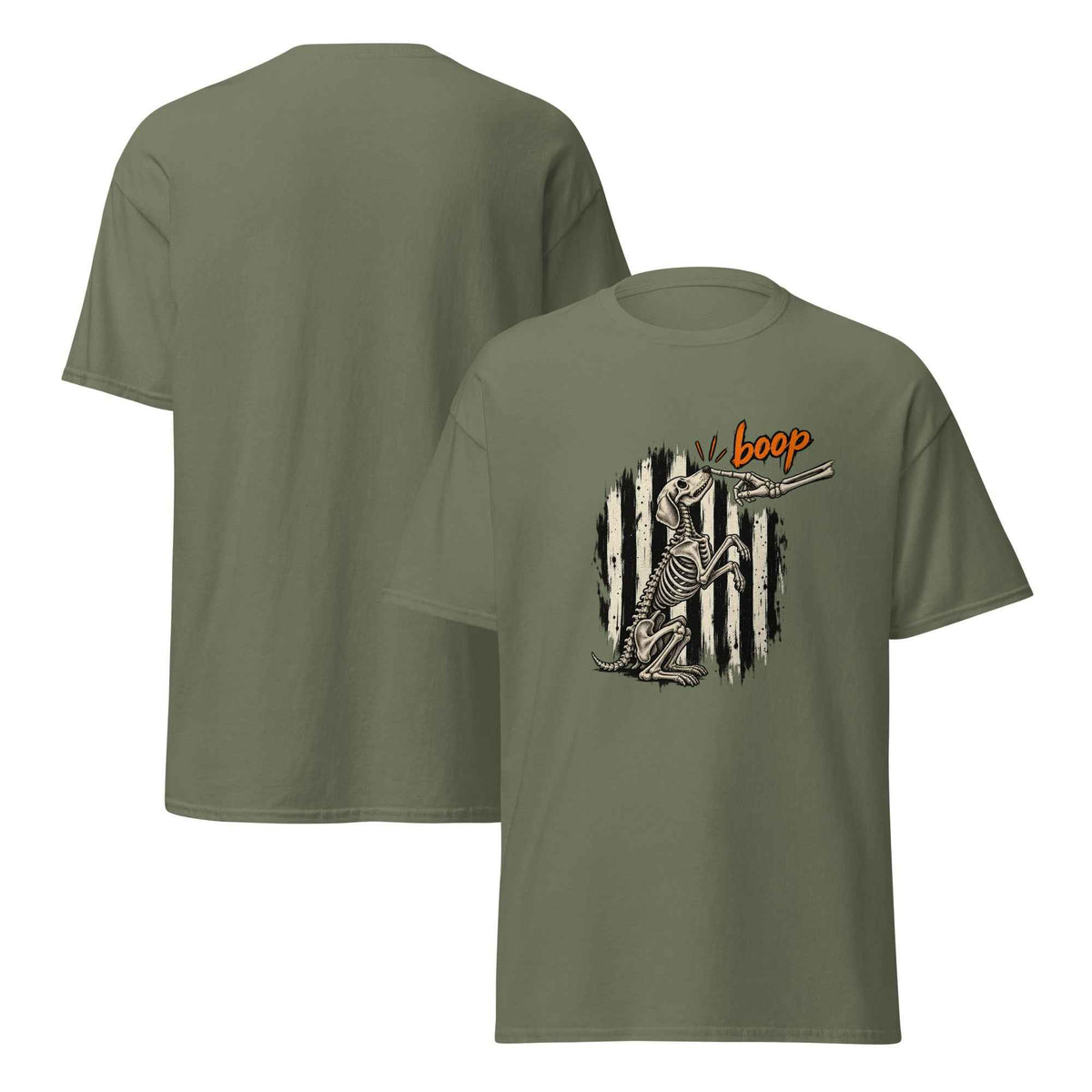 Skeleton Dog Boop Tee