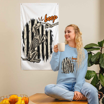 Skeleton Dog Boop Halloween Sweatshirt