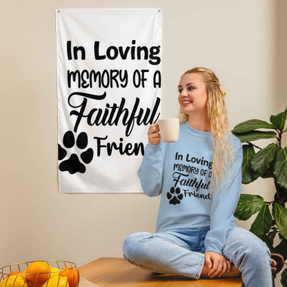 In Loving Memory Of A Faithful Friend Sweatshirt