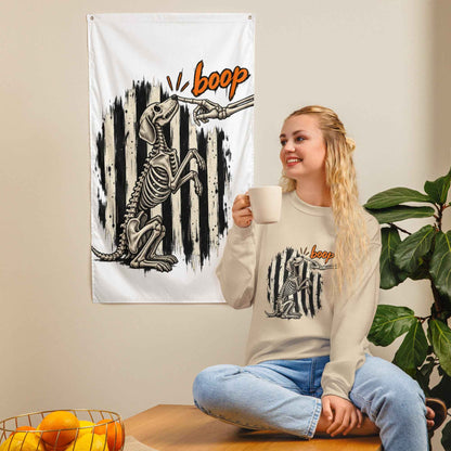 Skeleton Dog Boop Halloween Sweatshirt