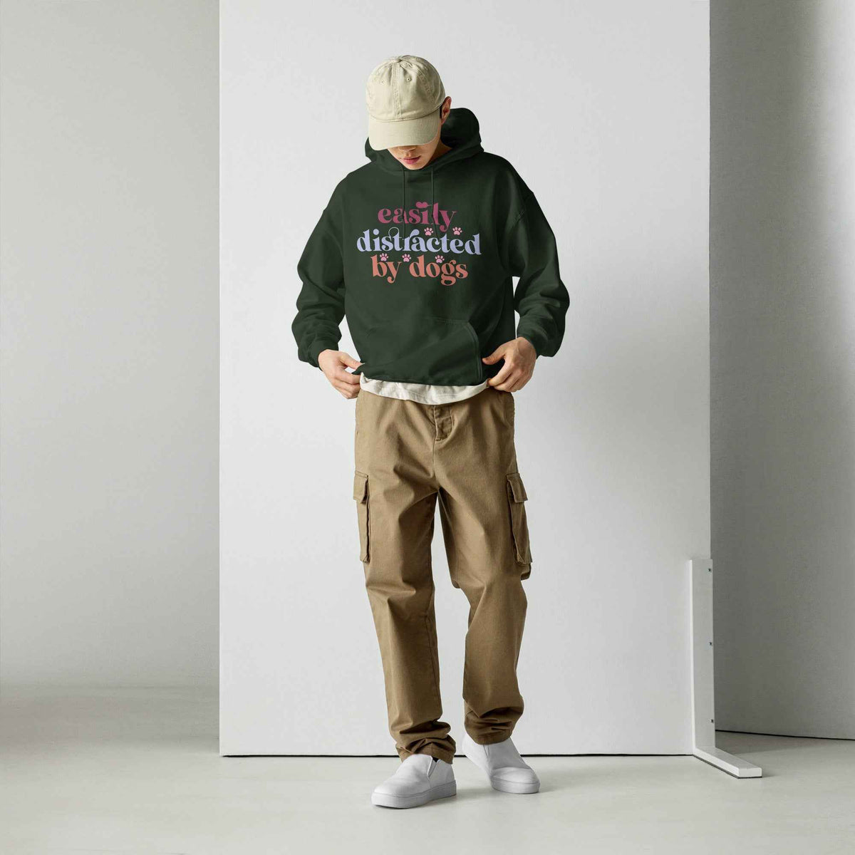 Easily Distracted by Dogs Hoodie