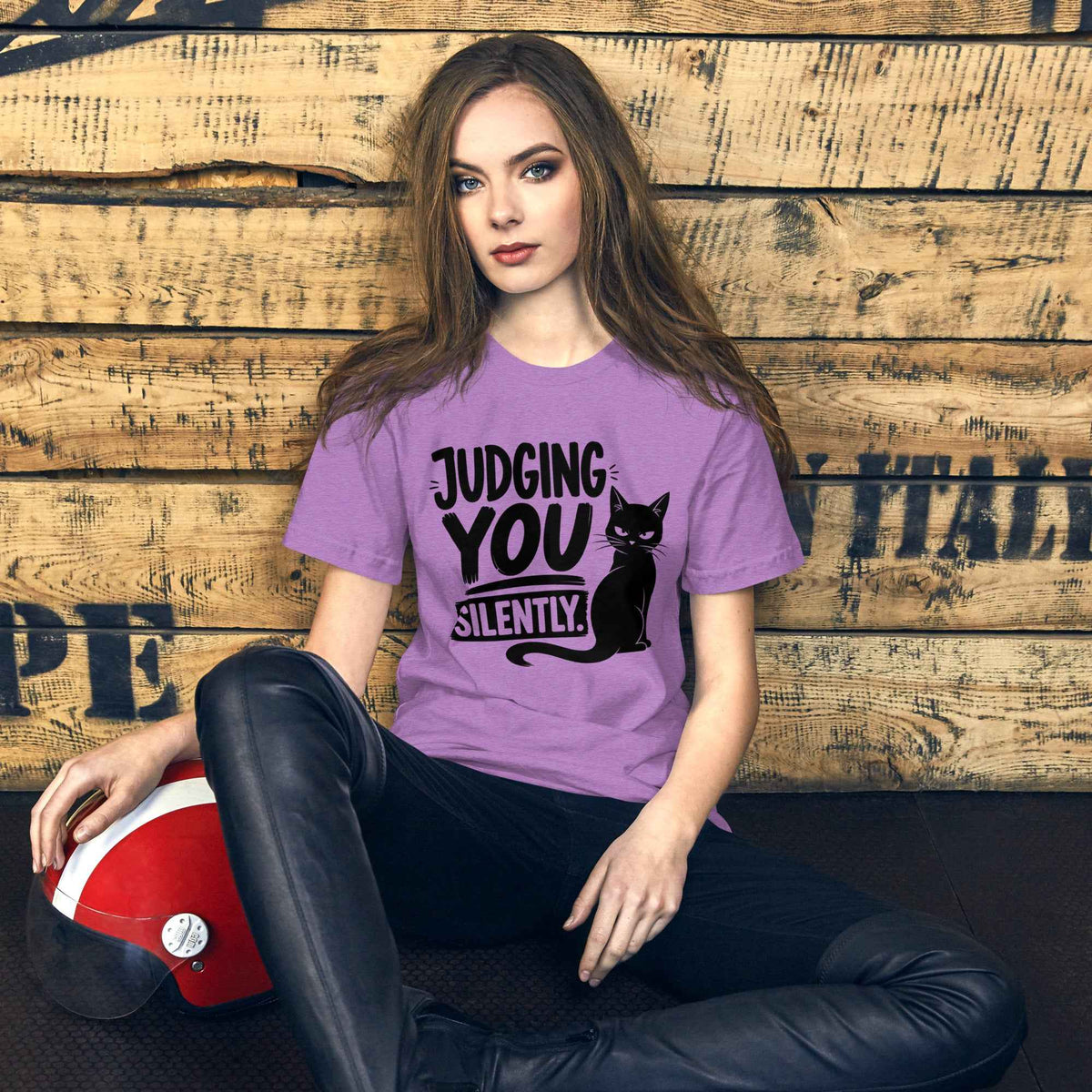 Judging You Silently Cat Tee