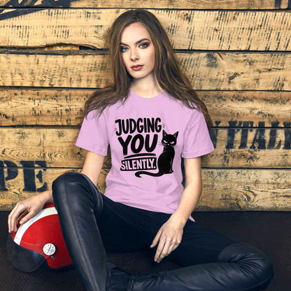 Judging You Silently Cat Tee