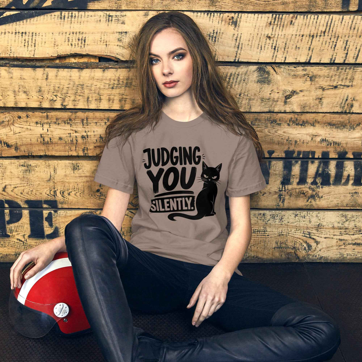 Judging You Silently Cat Tee
